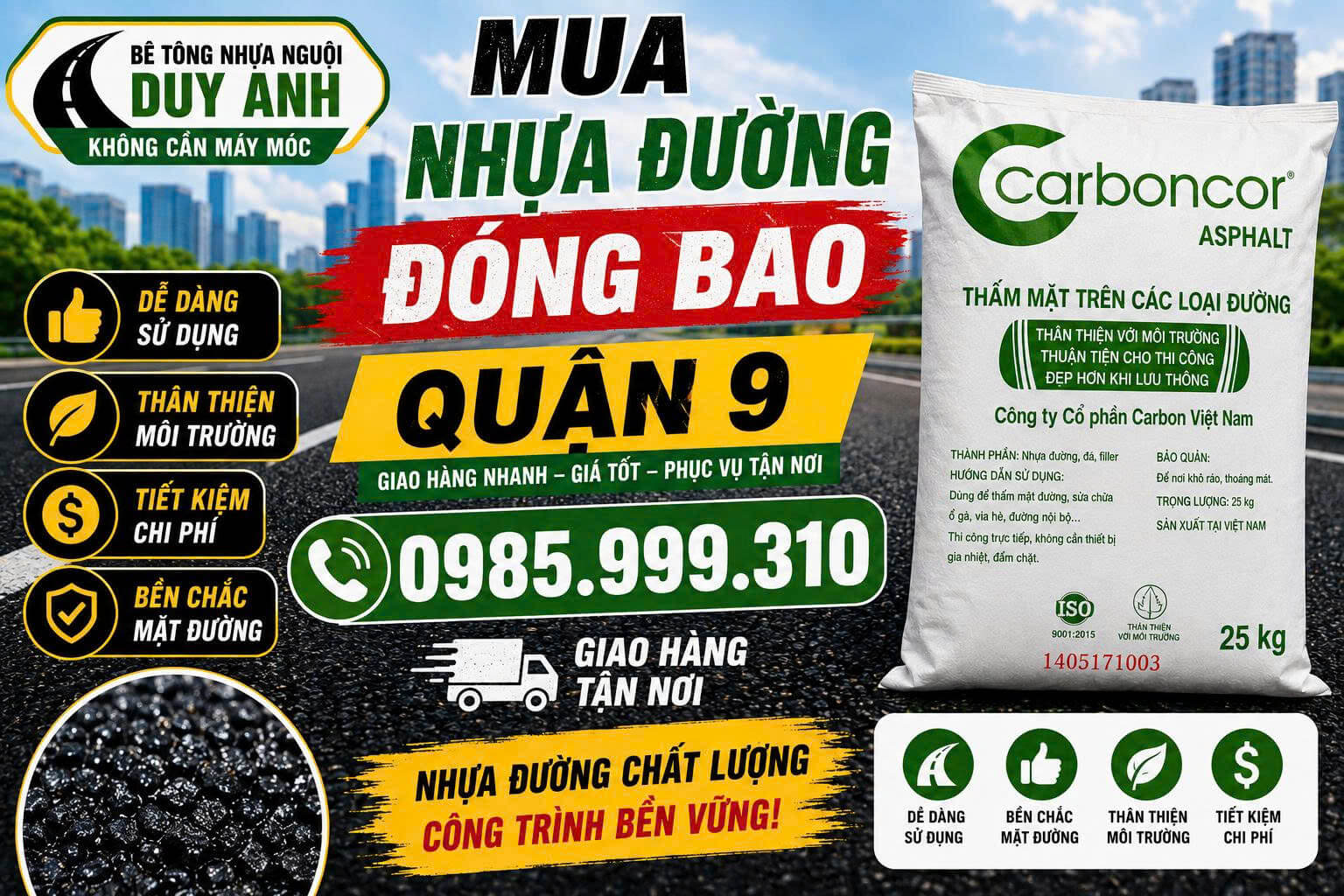 Bê Tông Nhựa Nguội Duy Anh