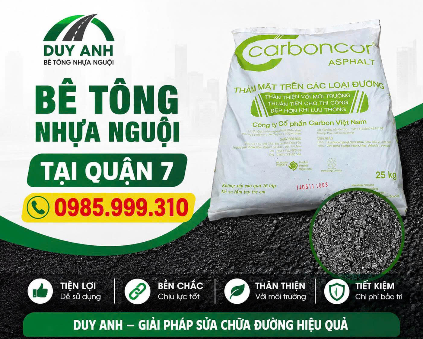 Bê Tông Nhựa Nguội Duy Anh