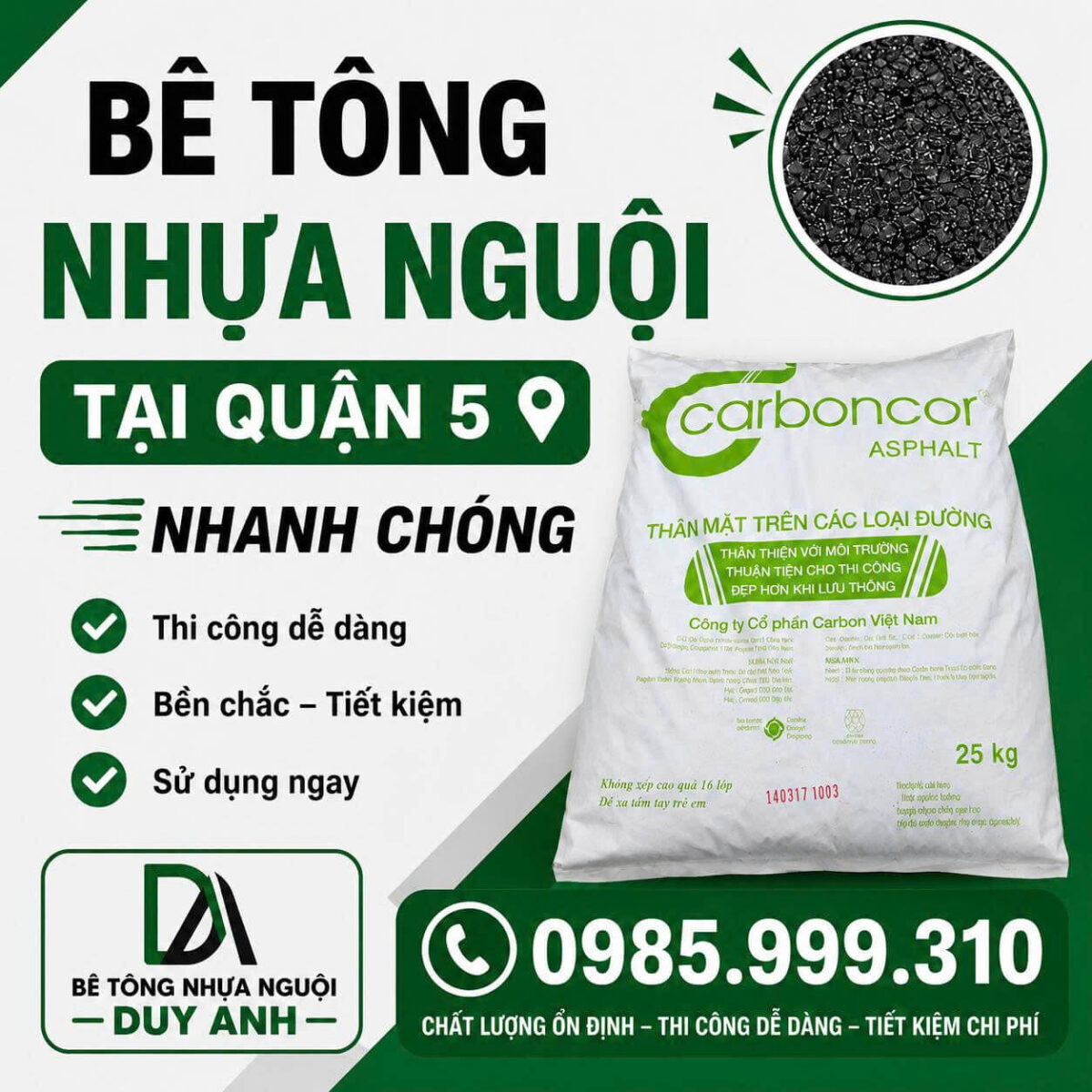 Bê Tông Nhựa Nguội Duy Anh