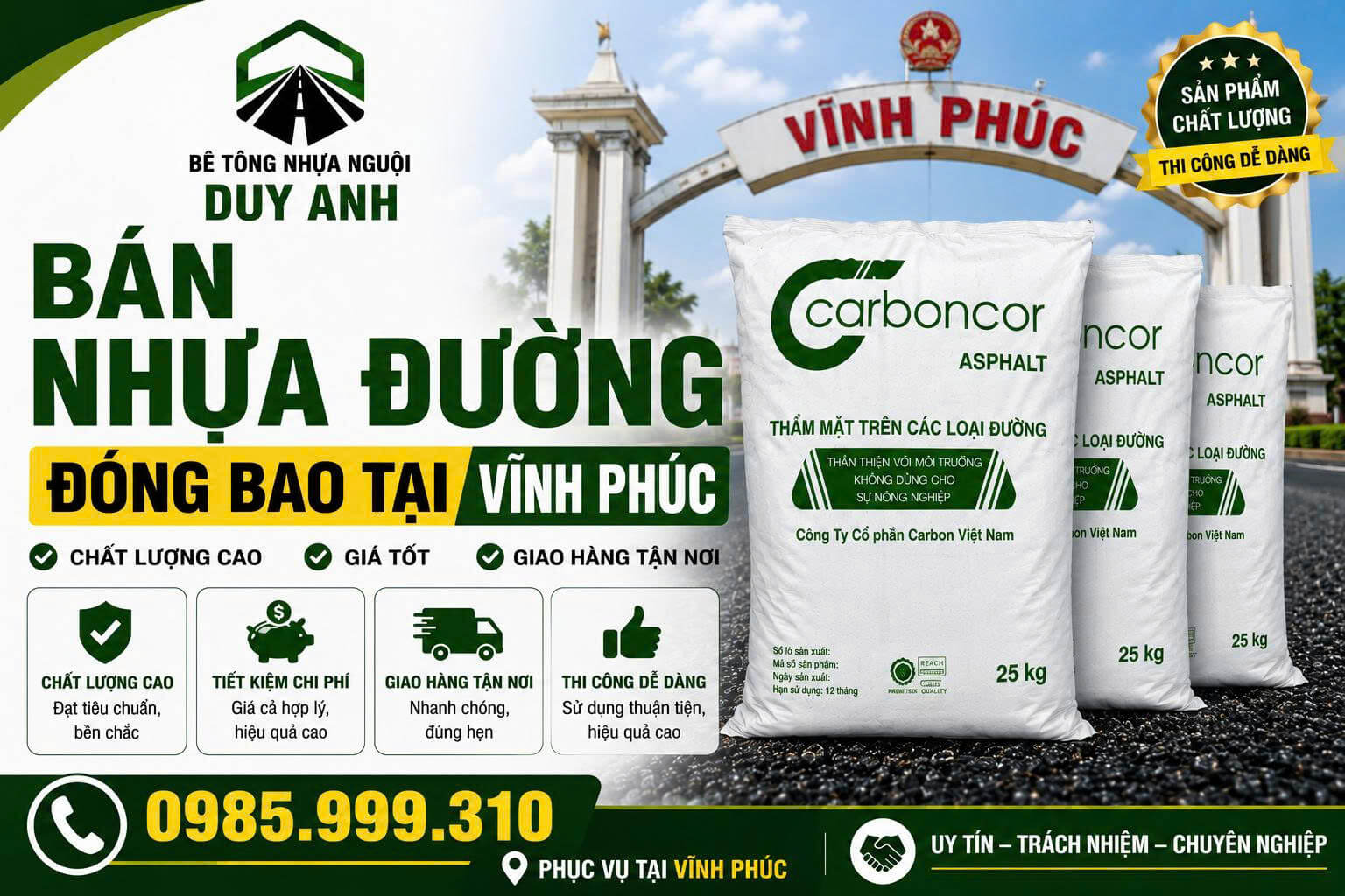 Bê Tông Nhựa Nguội Duy Anh