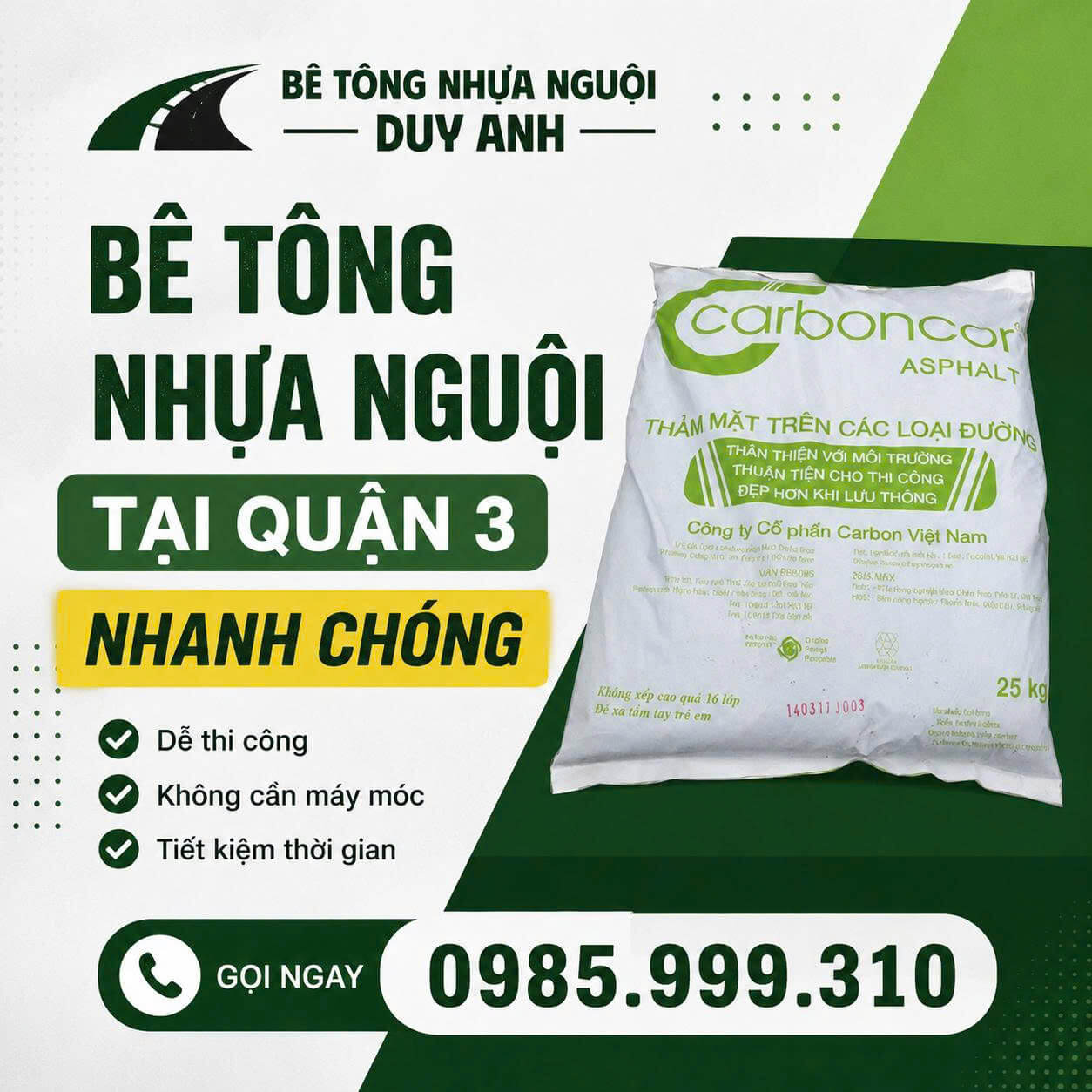 Bê Tông Nhựa Nguội Duy Anh