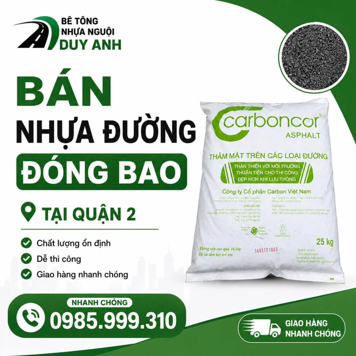 Bê Tông Nhựa Nguội Duy Anh