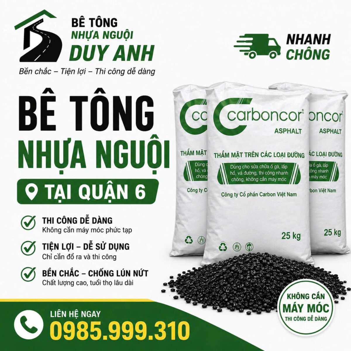 Bê Tông Nhựa Nguội Duy Anh