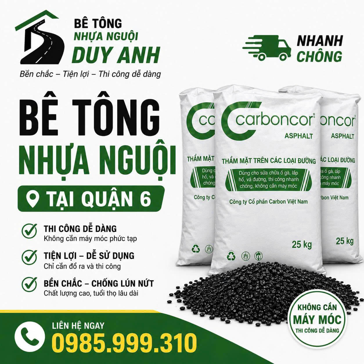 Bê Tông Nhựa Nguội Duy Anh