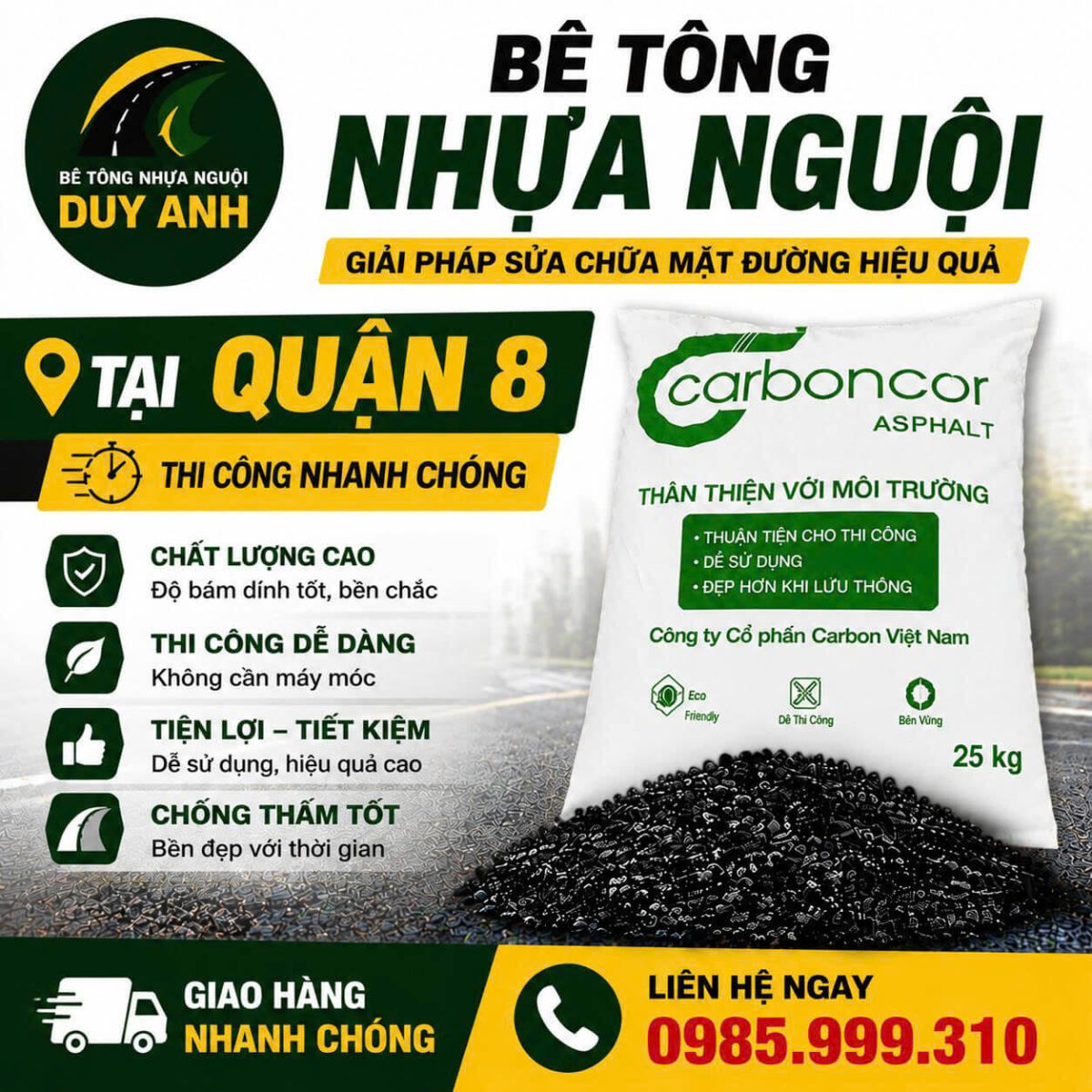 Bê Tông Nhựa Nguội Duy Anh
