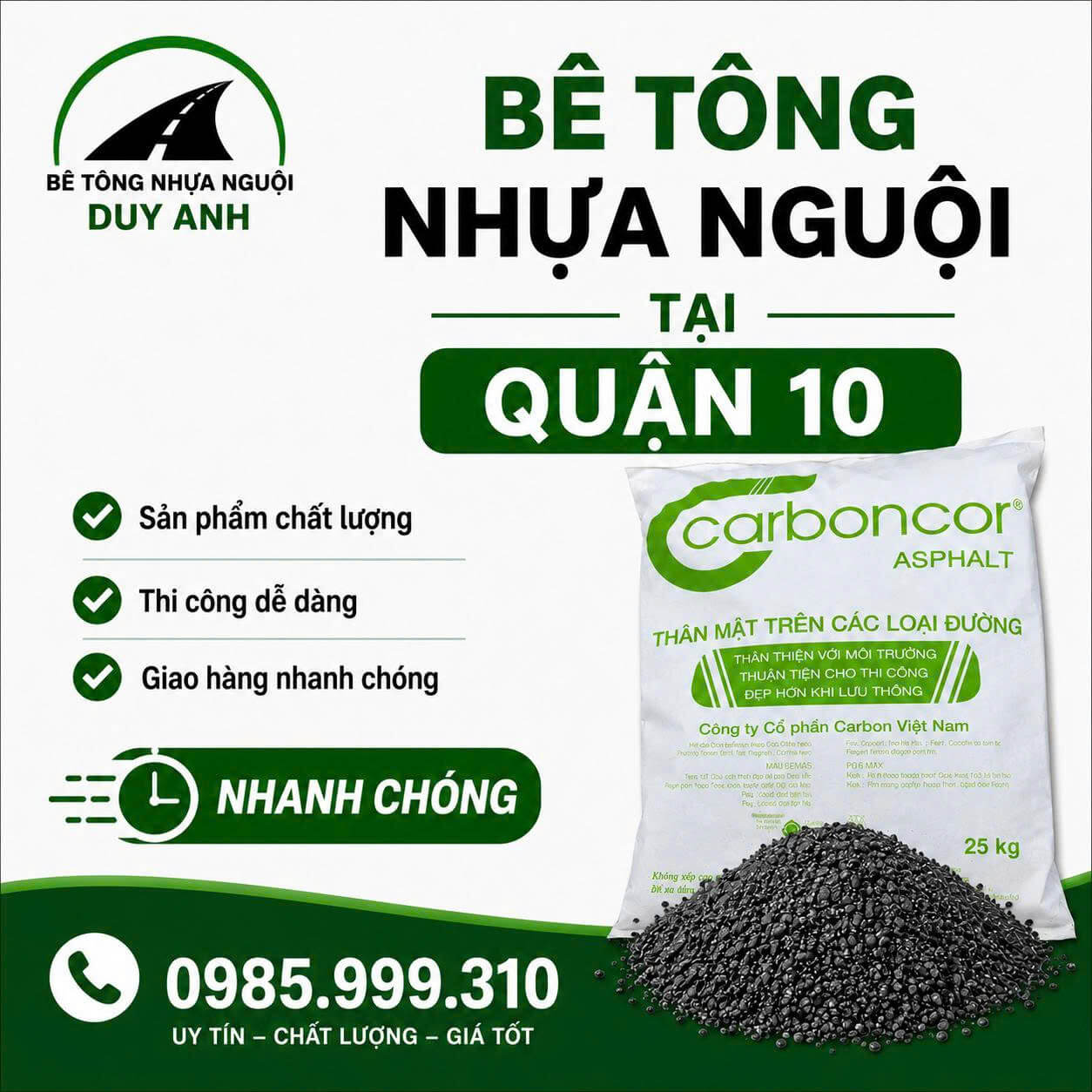 Bê Tông Nhựa Nguội Tại Quận 10