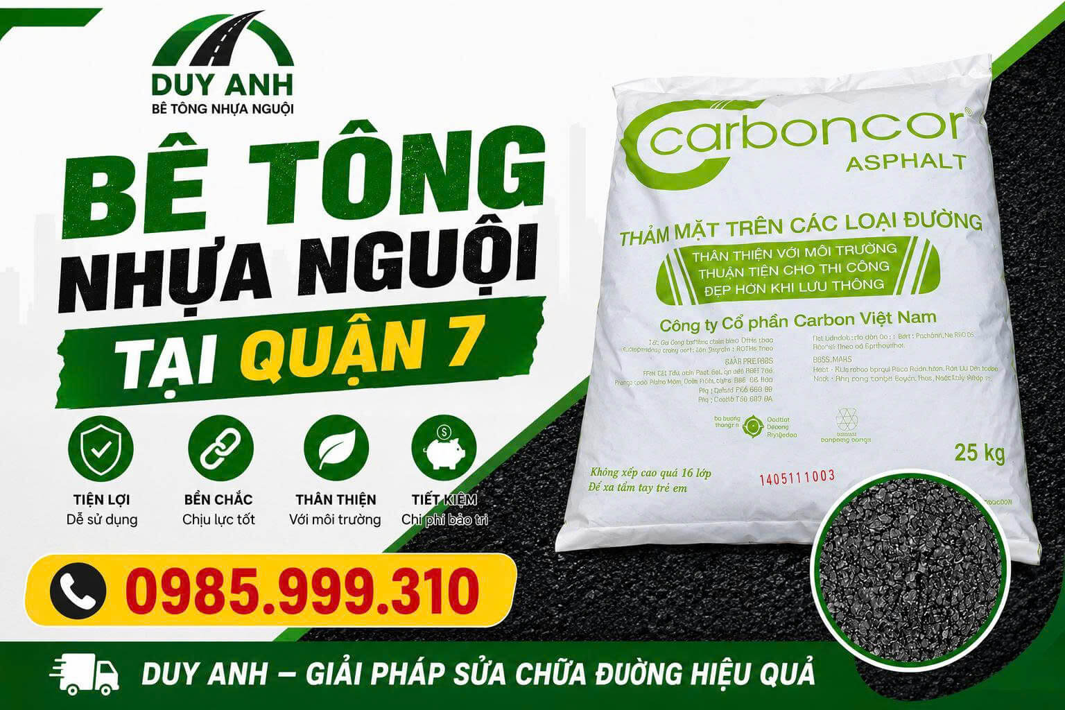 Bê Tông Nhựa Nguội Tại Quận 7