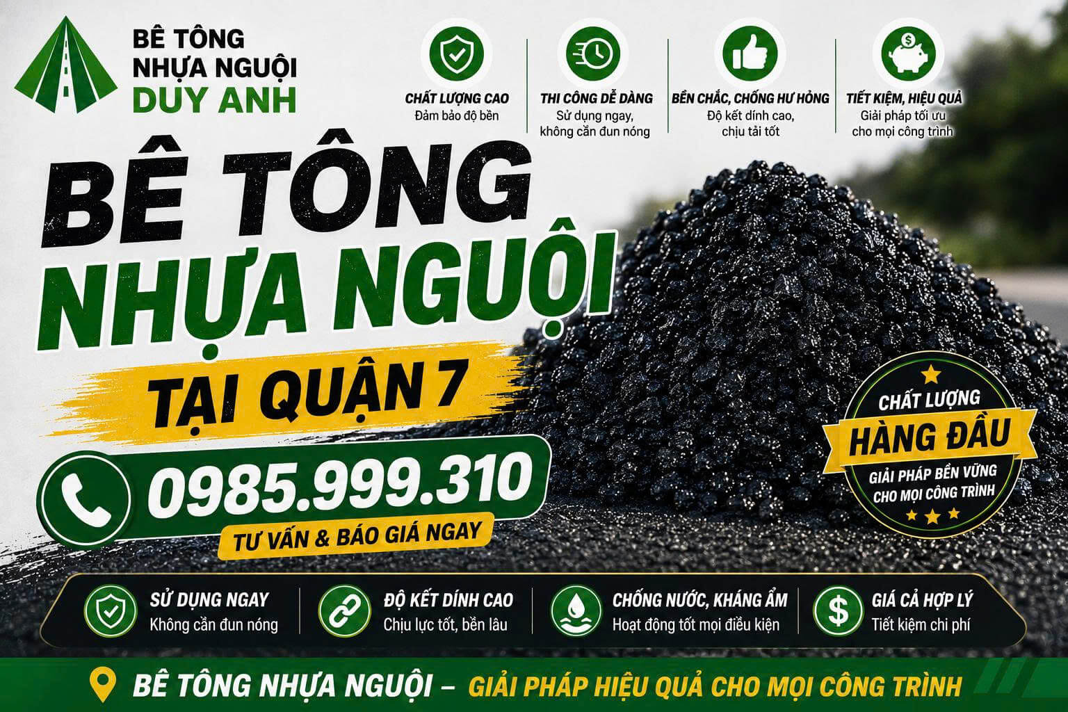 Bê Tông Nhựa Nguội ở Quận 7