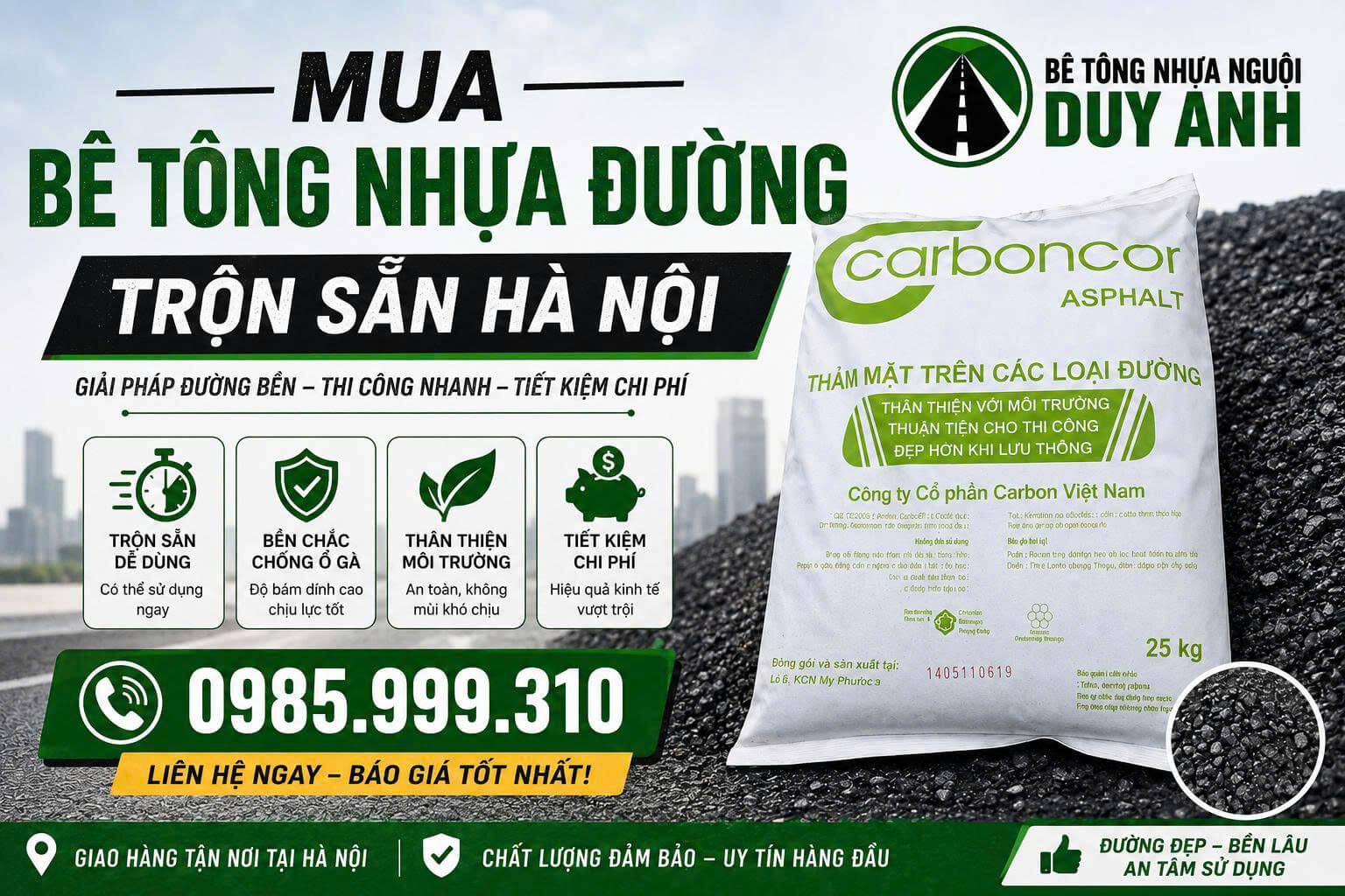 Mua Bê Tông Nhựa Đường Trộn Sẵn
