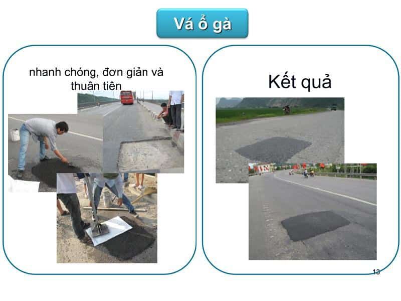 Ứng dụng Carboncor Asphalt