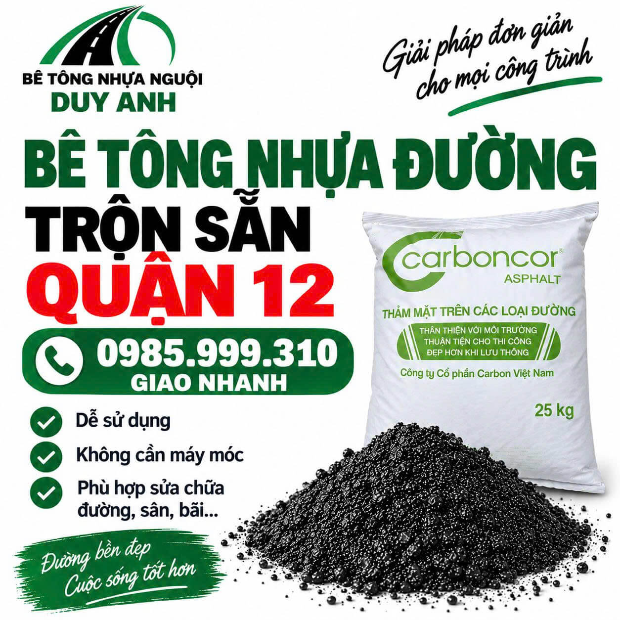 Bê Tông Nhựa Đường Trộn Sẵn