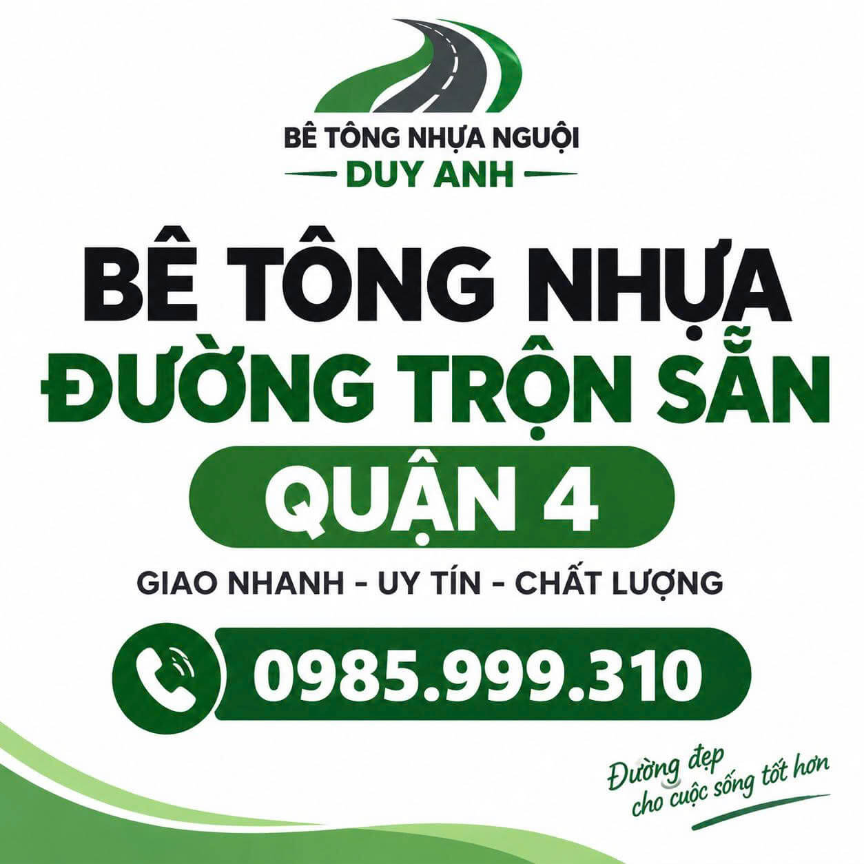 Bê Tông Nhựa Đường Trộn Sẵn Tại Quận 4