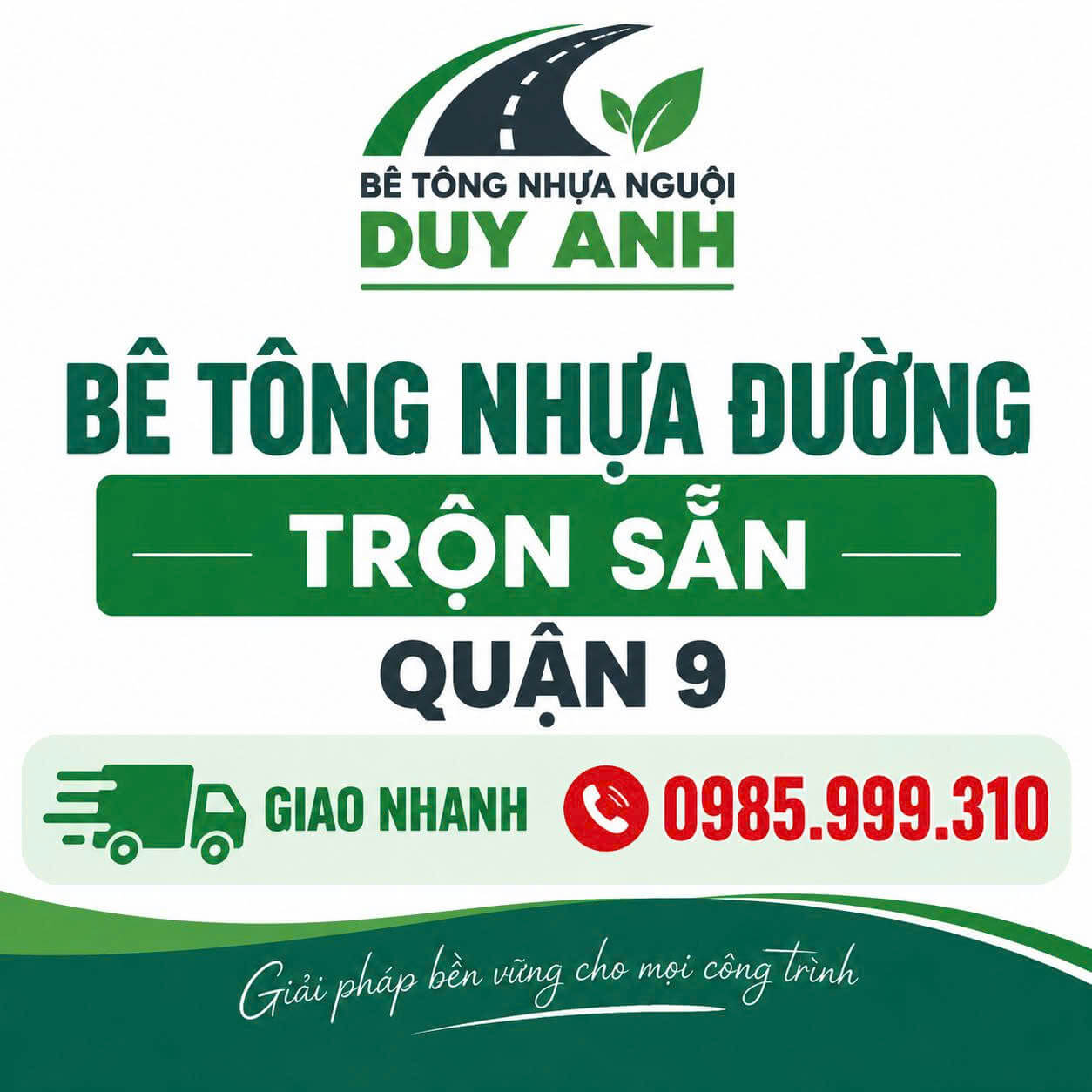 Bê Tông Nhựa Đường Trộn Sẵn ở tại Quận 9
