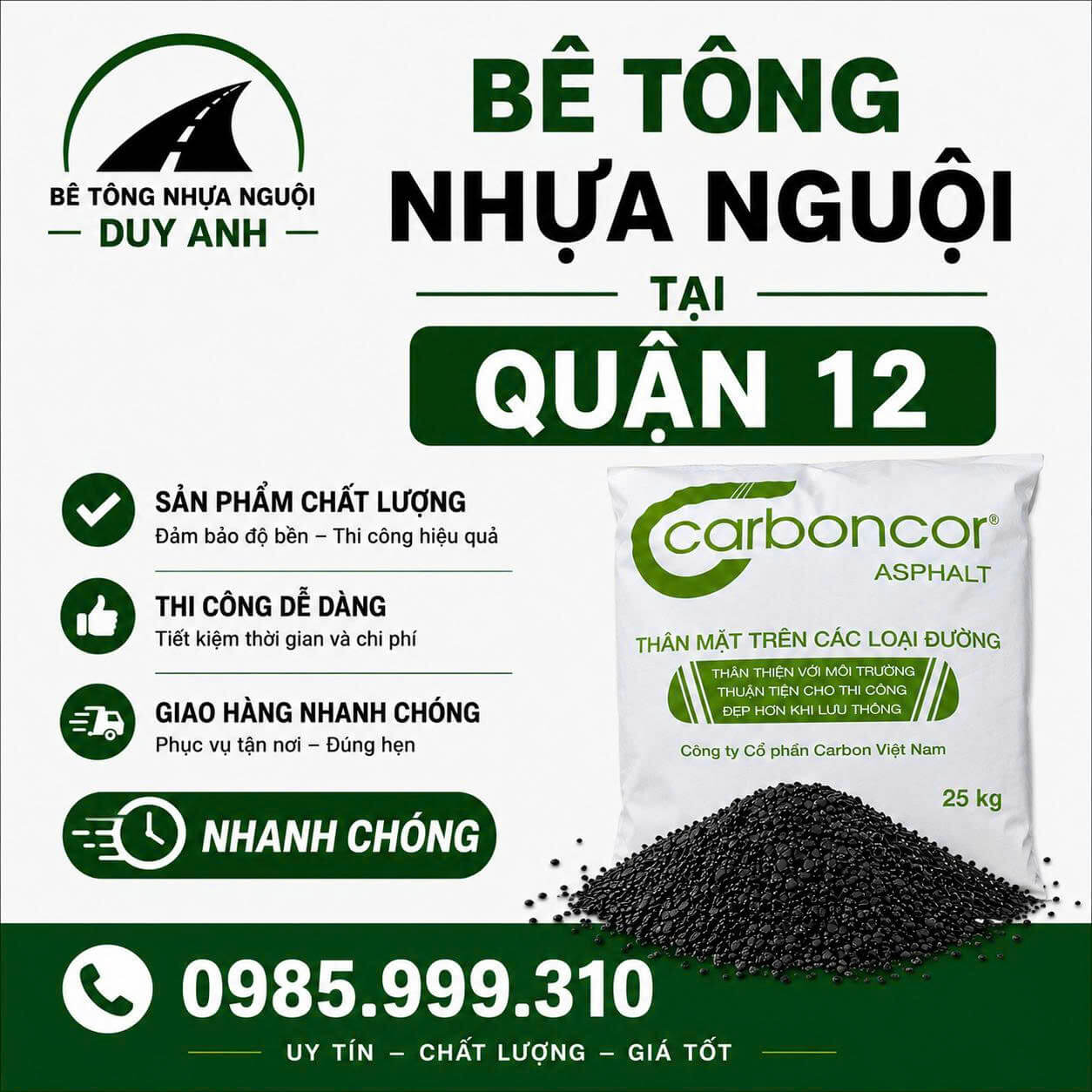 Bê Tông Nhựa Nguội