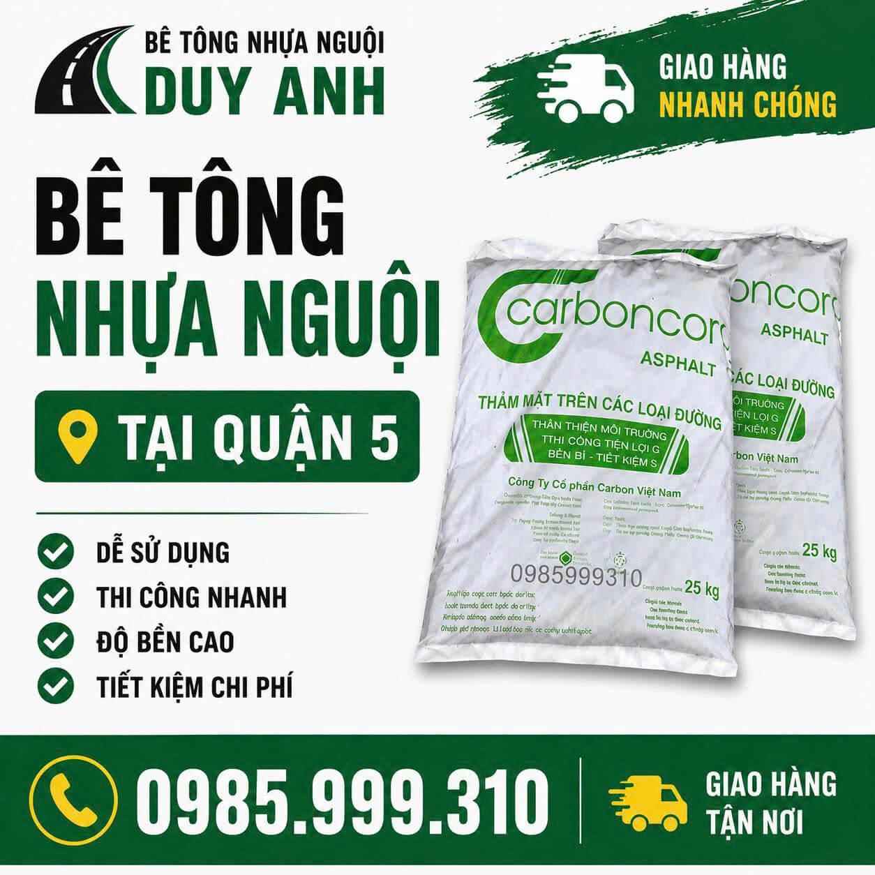 Bê Tông Nhựa Nguội
