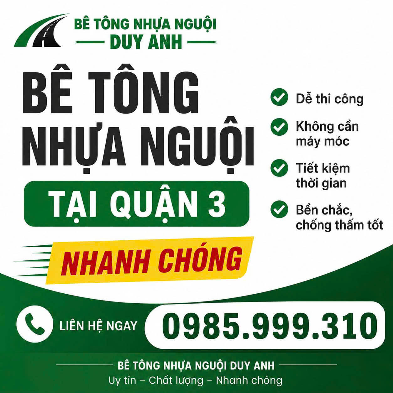 Bê Tông Nhựa Nguội