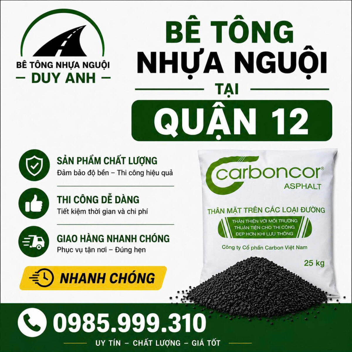 Bê Tông Nhựa Nguội Duy Anh