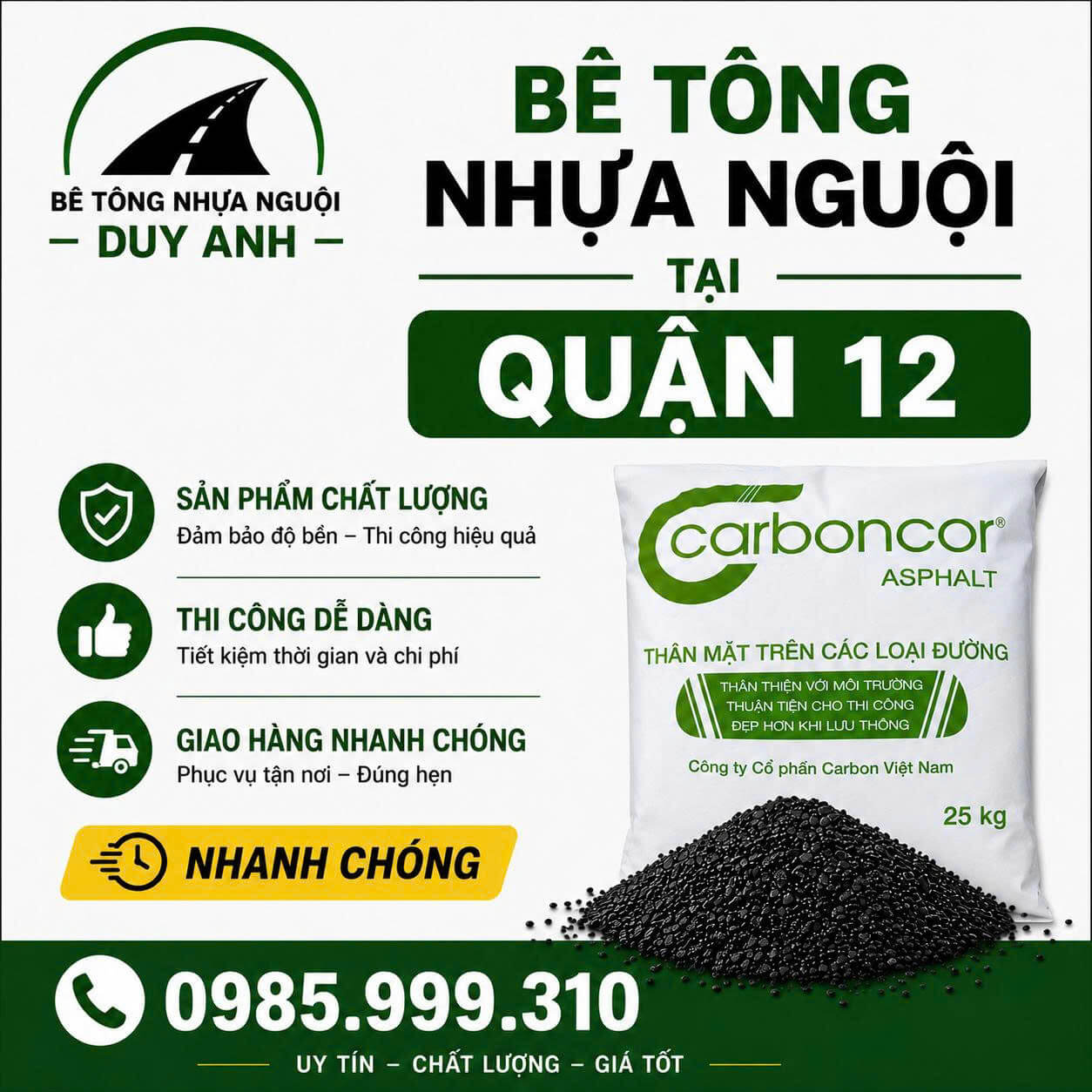 Bê Tông Nhựa Nguội Duy Anh