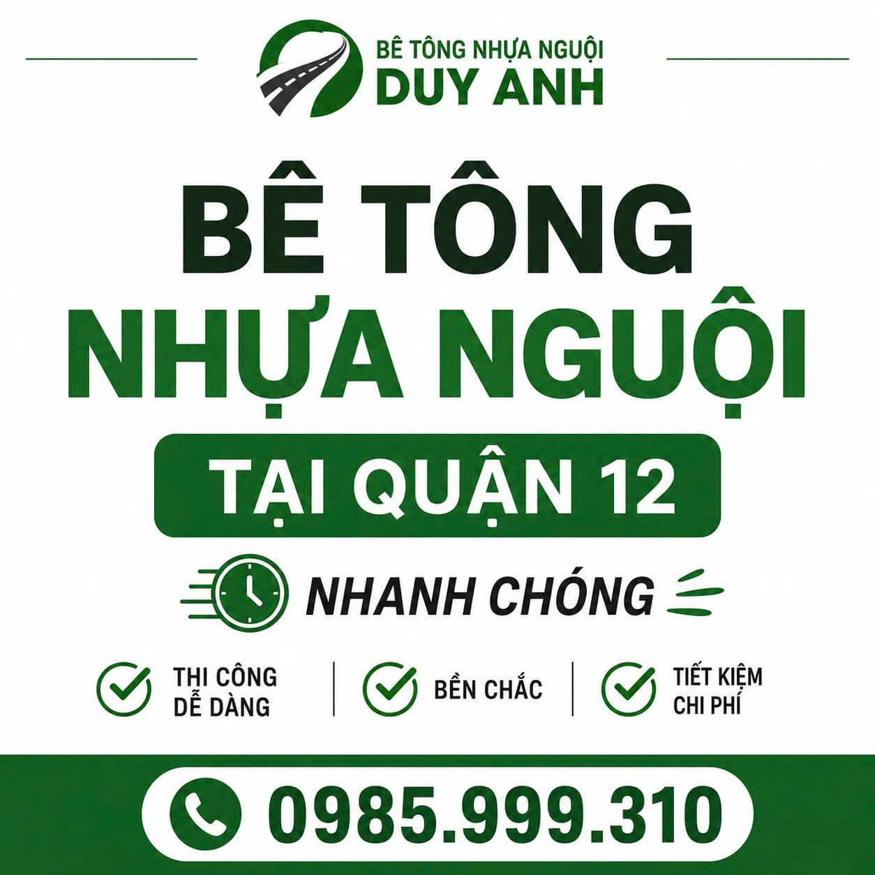 Bê Tông Nhựa Nguội ở Quận 12