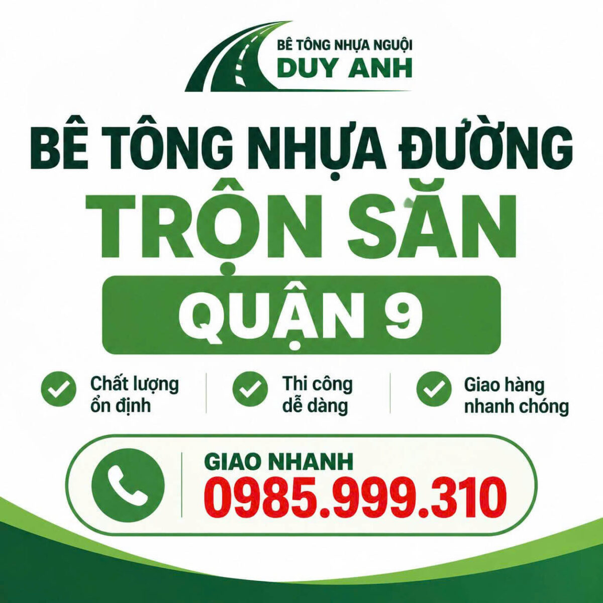 Bê tông nhựa nguội Duy Anh