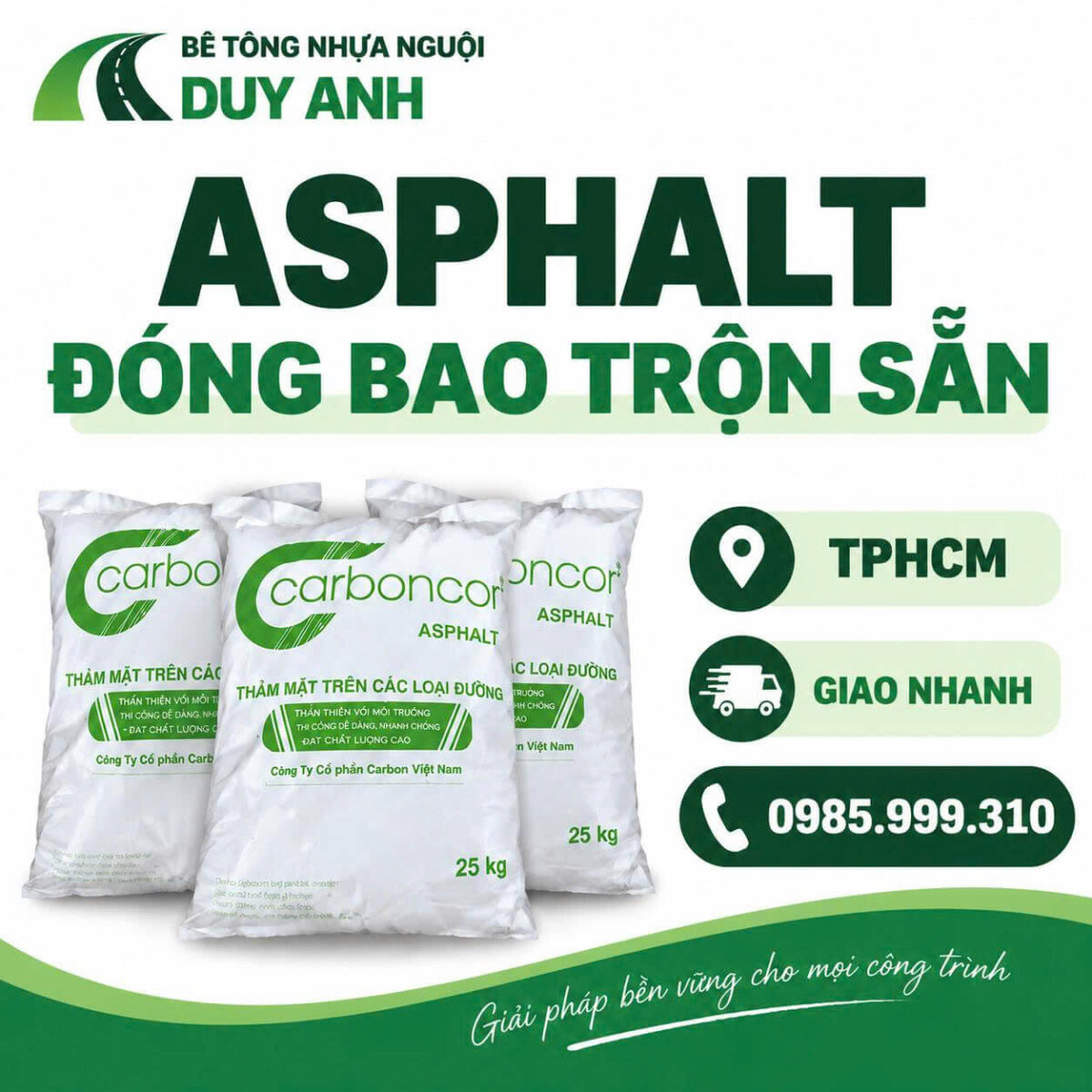 Bê tông nhựa nguội Duy Anh
