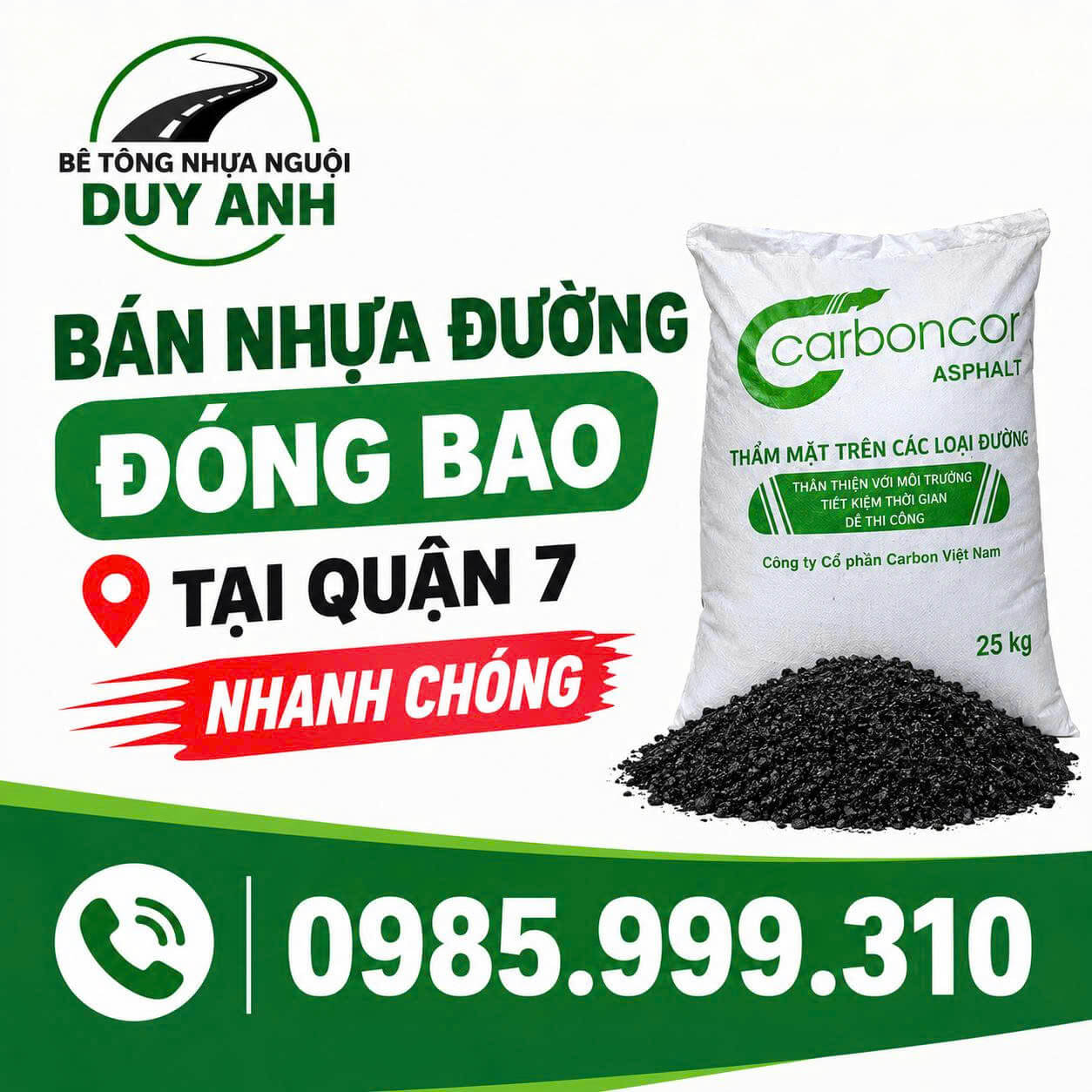 Bê tông nhựa nguội Duy Anh