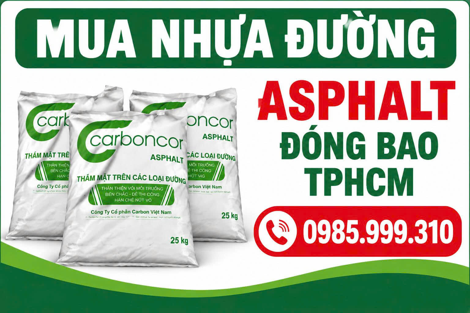 Mua Nhựa Đường Asphalt Đóng Bao TPHCM