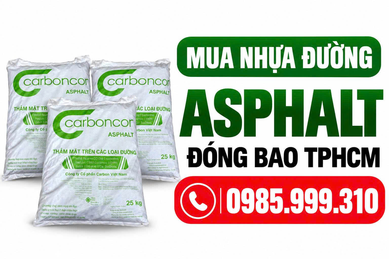Mua Nhựa Đường Asphalt Đóng Bao Tại TPHCM
