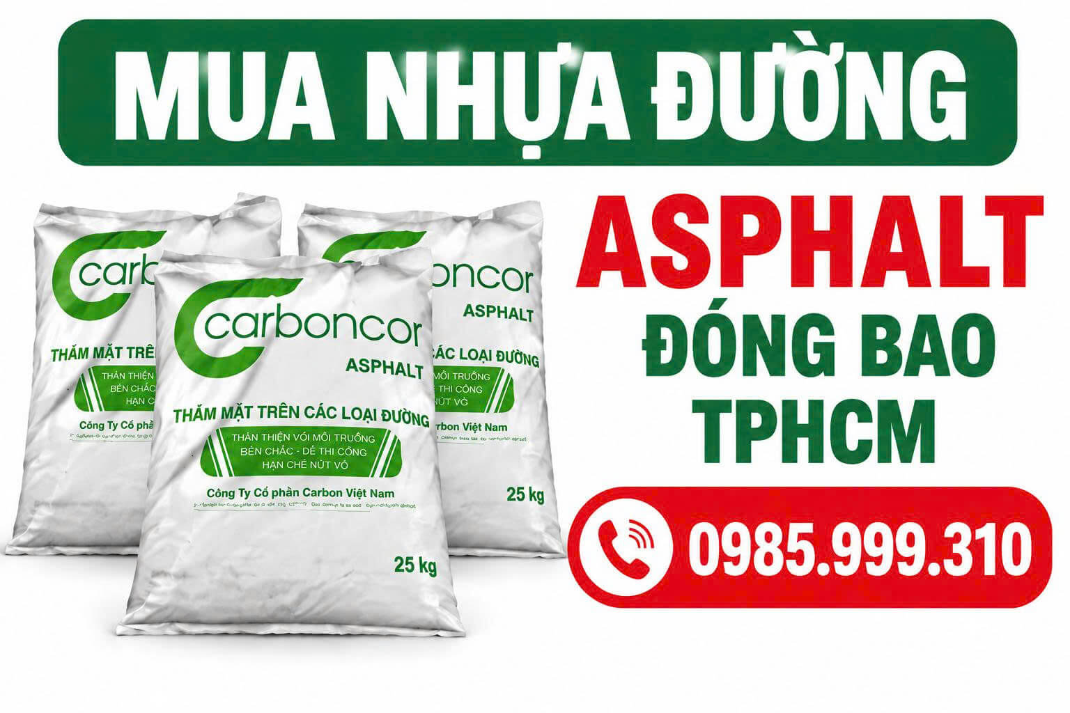 Mua Nhựa Đường Asphalt Đóng Bao