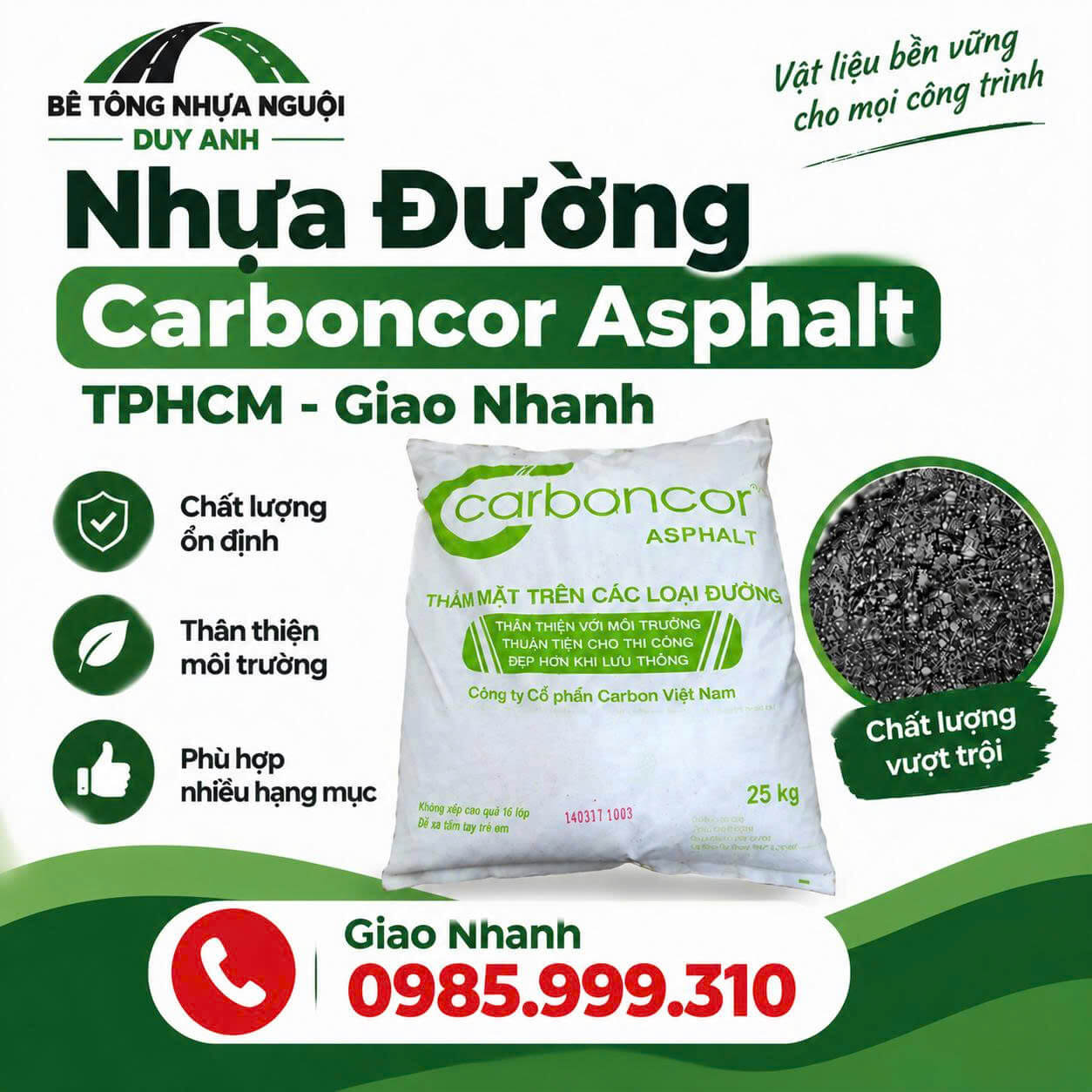Nhựa Đường Carboncor Asphalt TPHCM