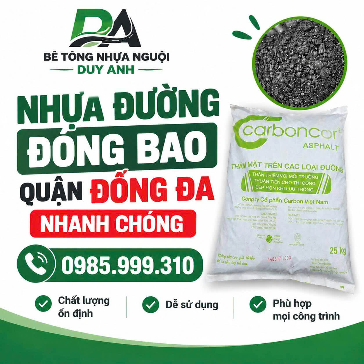 Nhựa Đường Đóng Bao