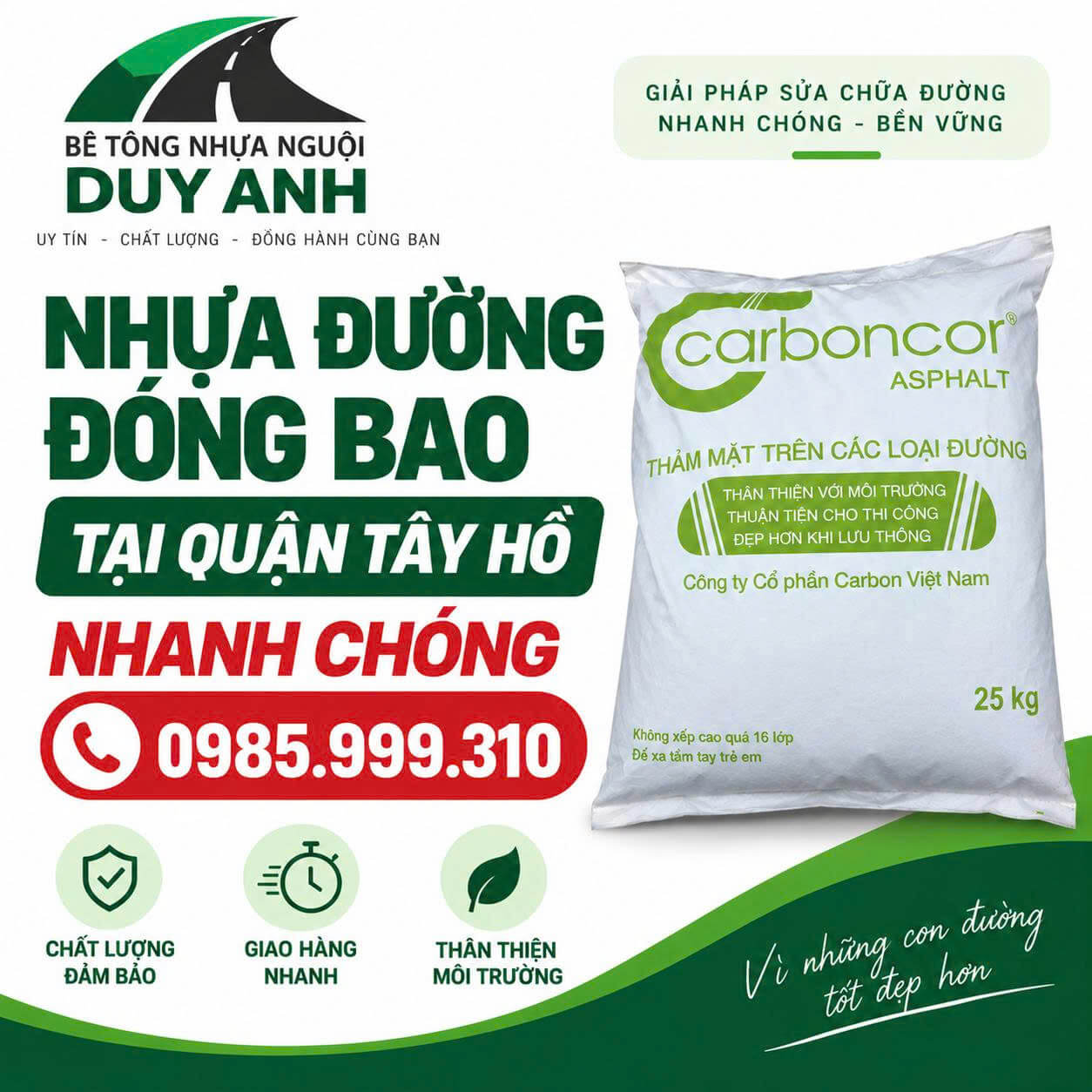 Nhựa Đường Đóng Bao
