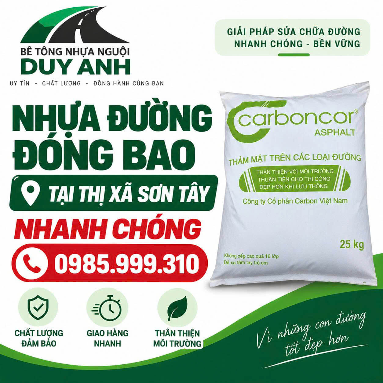 Nhựa Đường Đóng Bao