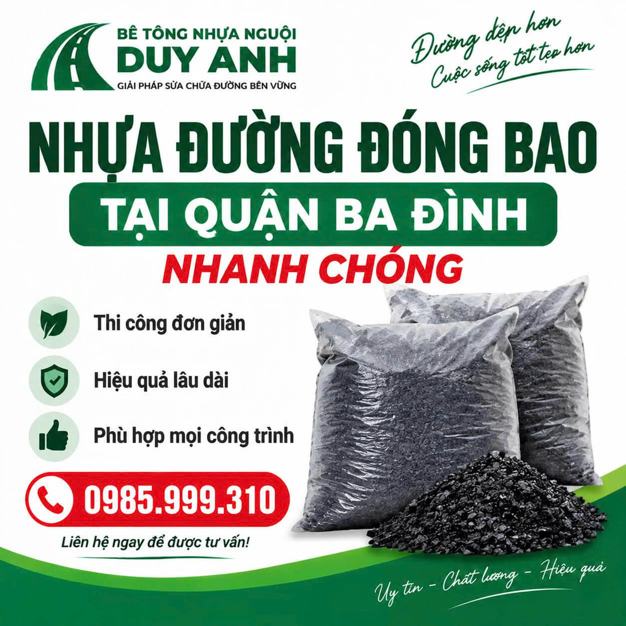 Nhựa Đường Đóng Bao