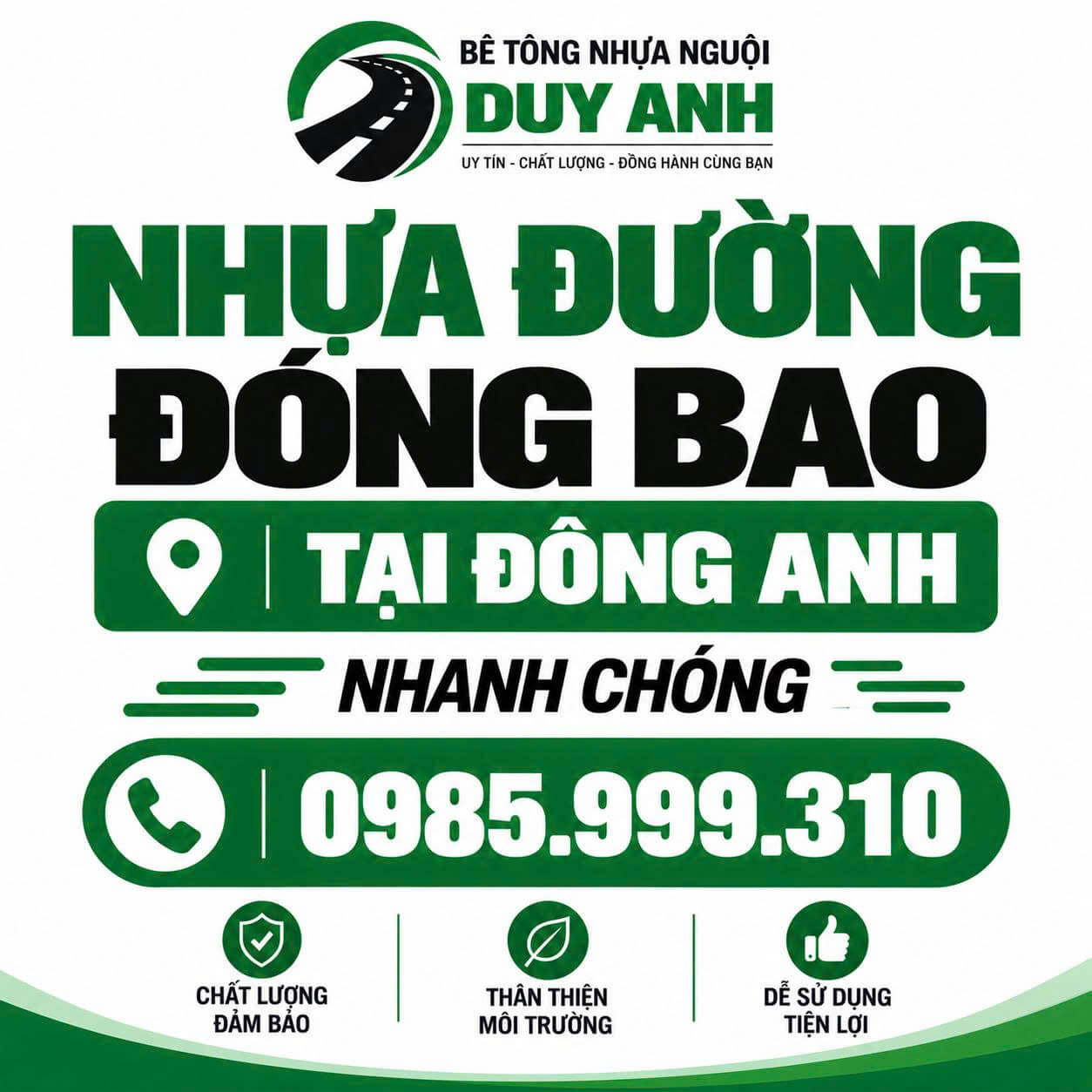 Nhựa Đường Đóng Bao Đông Anh