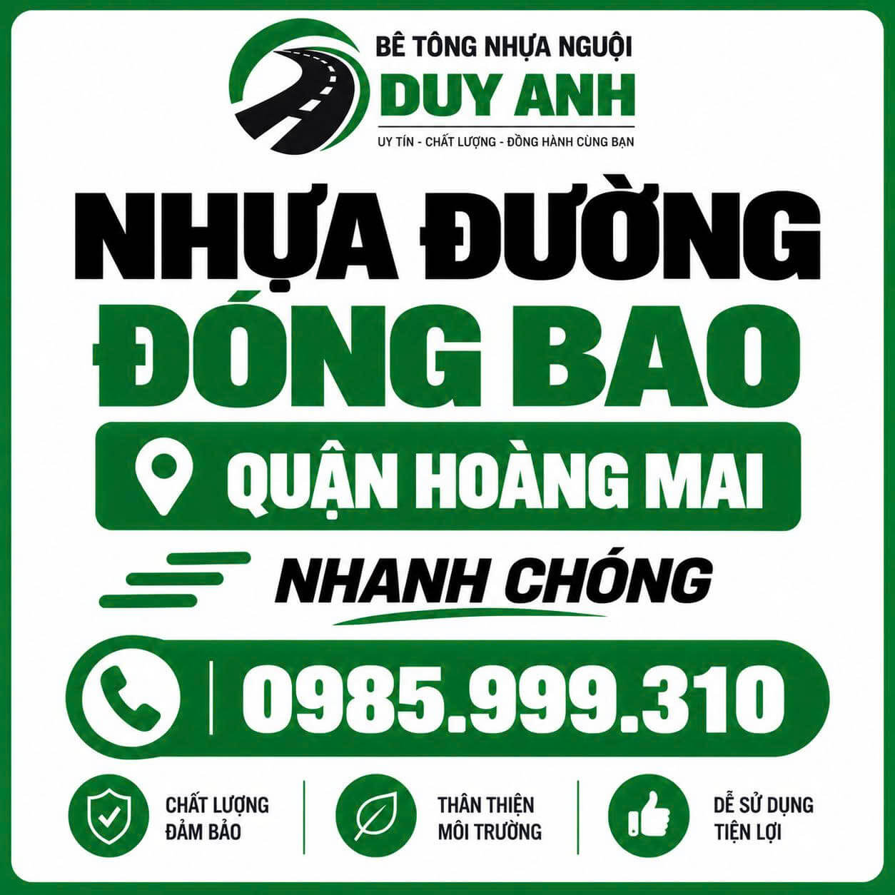Nhựa Đường Đóng Bao Hoàng Mai