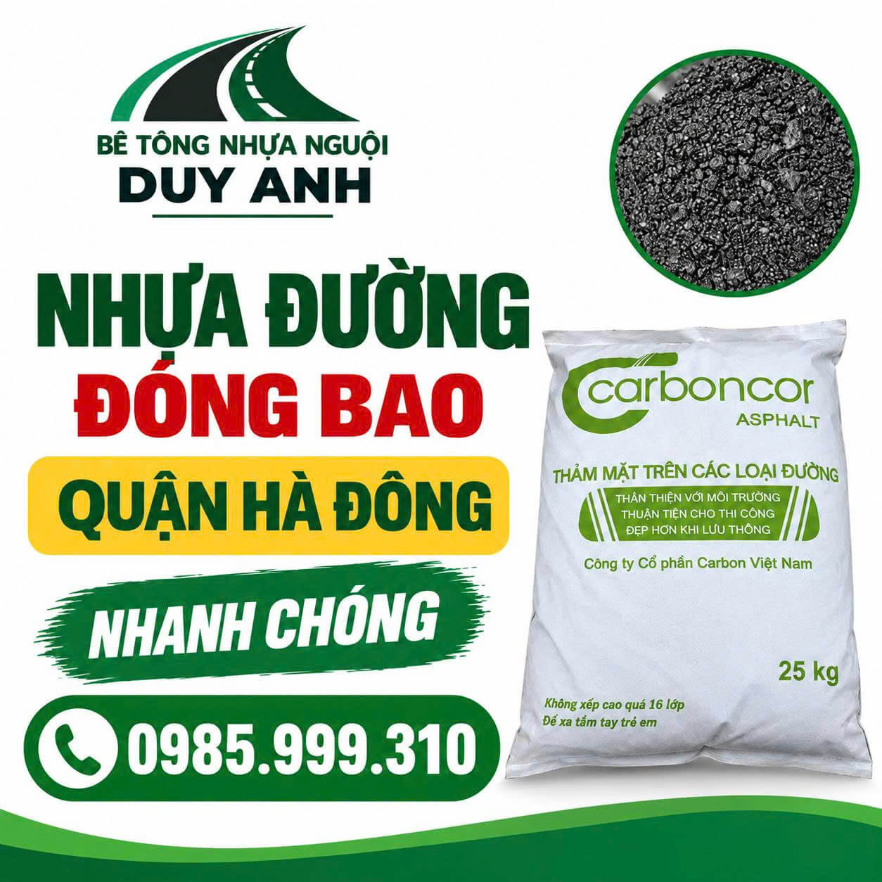 Nhựa Đường Đóng Bao Quận Hà Đông