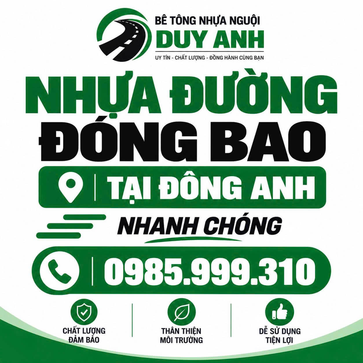Nhựa Đường Đóng Bao ở Đông Anh