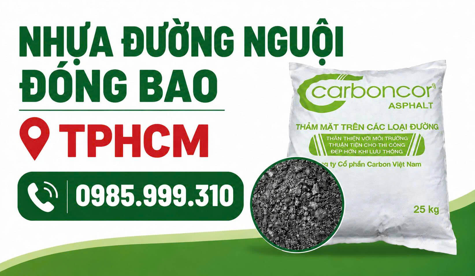 Nhựa Đường Nguội Đóng Bao TPHCM