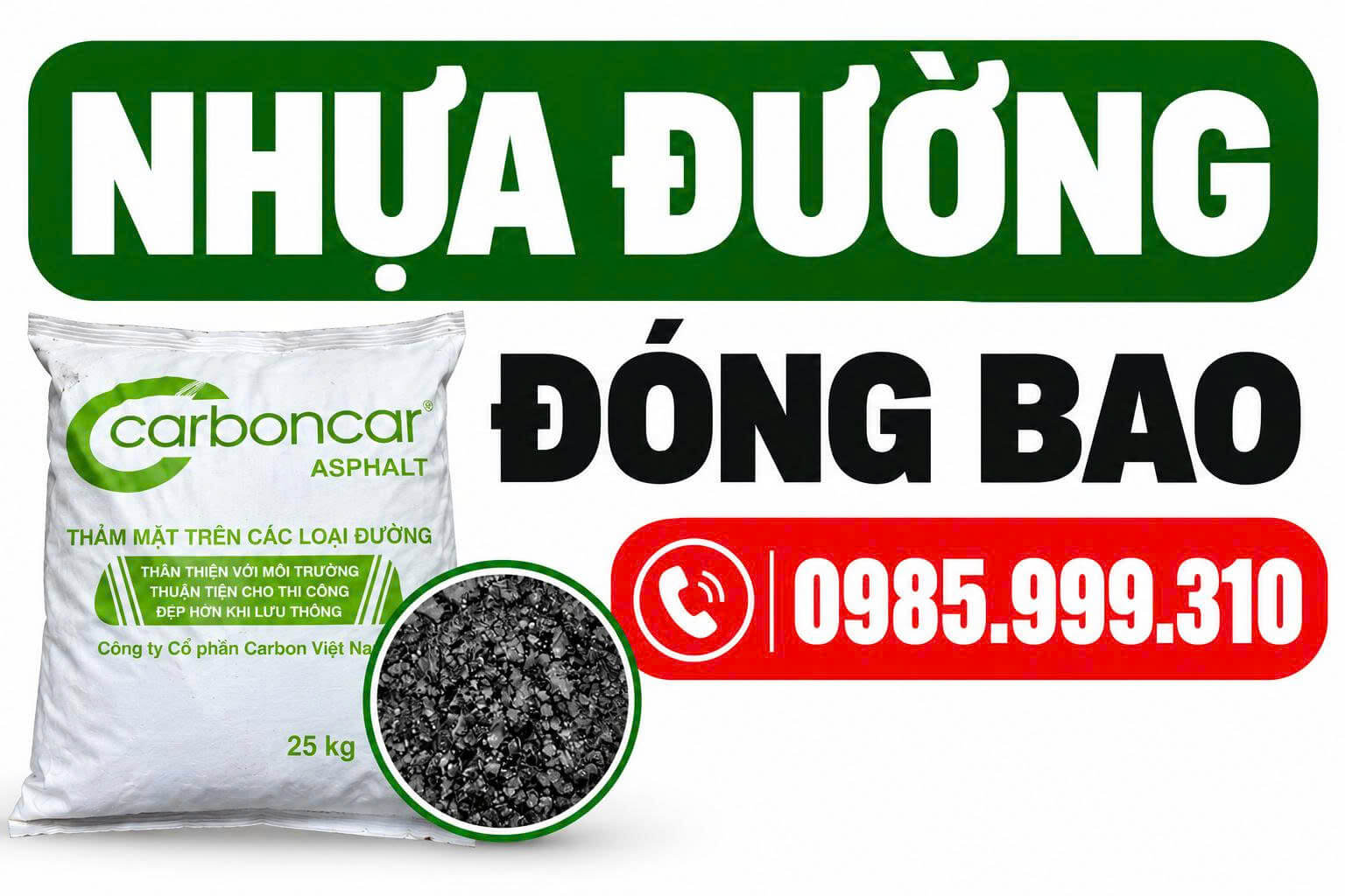 Nhựa Đường Đóng Bao Chuyên nghiệp
