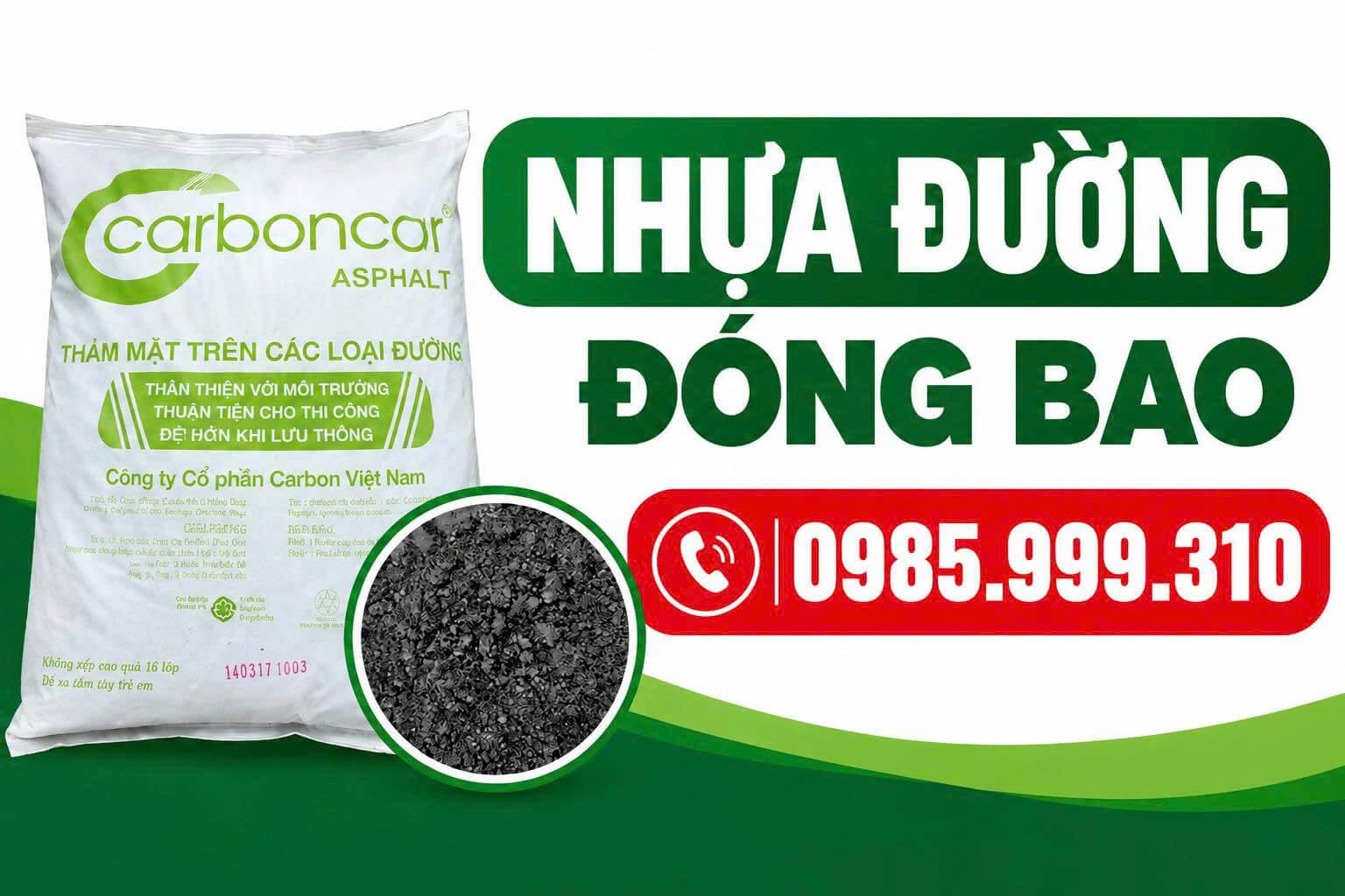 Nhựa Đường Đóng Bao uy tín
